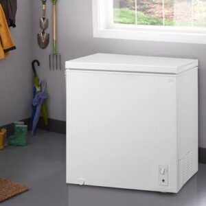 Kenmore Fully Convertible 7.0 Cu Ft Chest Freezer/Fridge with adjustable thermostat and space-saving design