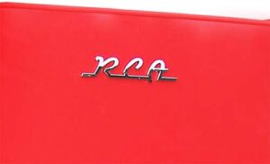 Hamilton Beach 2 Door Apartment Size Refrigerator with Freezer, Retro Red Color, 7.5 cu. ft Capacity