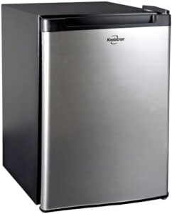 Koolatron 1.76 Cu Ft Portable Stainless Steel Fridge - Compact Design for Travel