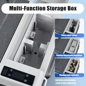 BODEGACOOLER 12 Volt Car Refrigerator, portable freezer for camping, travel, and outdoor use