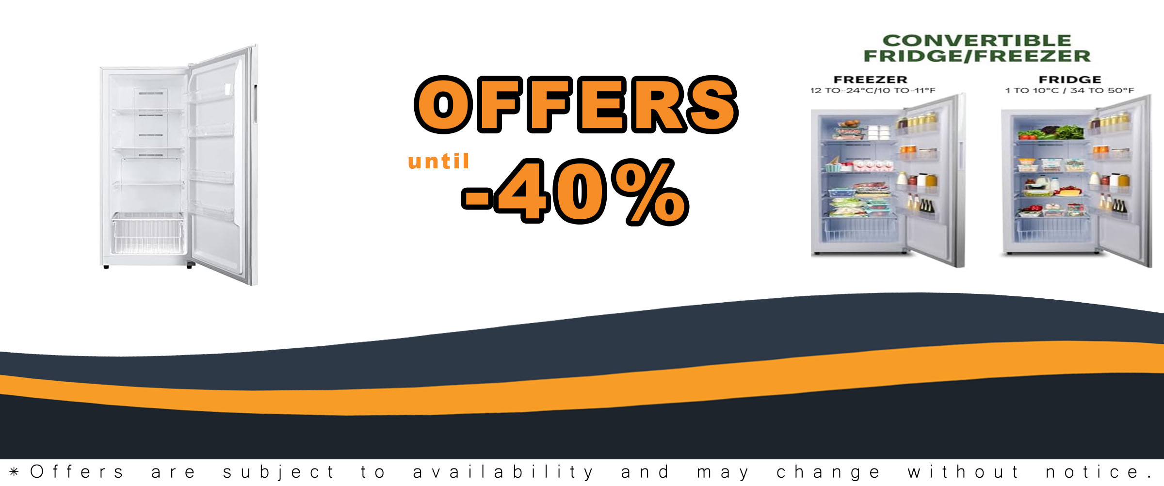Hamilton Beach HZ8971 Upright Convertible Fridge/Freezer with Frost Free, Reversible Door, and LED Light