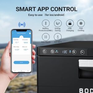 BODEGACOOLER 12 Volt RV Refrigerator, 33 Quart Drawer Fridge, Portable Cooling Solution for Outdoor Adventures