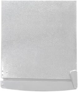Arctic Chef RFR1085 10.0 Refrigerator/Freezer in white with reversible door and transparent crisper