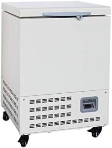 HNZXIB -86° C Horizontal Ultra-low Temperature Laboratory Freezer Refrigerator 58L (2.05Cu Ft) with Controller