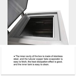 HNZXIB -86° C Horizontal Ultra-low Temperature Laboratory Freezer Refrigerator 58L (2.05Cu Ft) with Controller