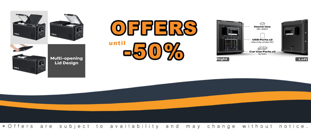 ICECO VL90 ProD Portable Refrigerator – Ideal for Home and Car Use with Dual Zone and Multi-Directional Lid