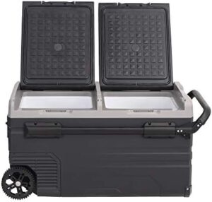 Alpicool TWW75 Portable Refrigerator 80 Quart for camping and travel