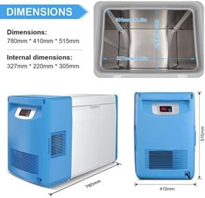 HNZXIB -86° Ultra Low Temperature Freezer 20L for lab and medical use, perfect for sensitive material storage