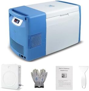 HNZXIB -86° Ultra Low Temperature Freezer 20L for lab and medical use, perfect for sensitive material storage