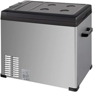 VEVOR Car Refrigerator, 53 Qt, Portable Freezer for Car, RV, Boat & Outdoor Use