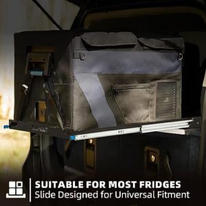 SAMOUT Fridge Slide – Universal Fit for Vehicle Refrigerators and Freezers, Supports 287 LBS