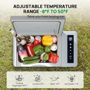 F40C4TMP 12 Volt Refrigerator - Portable Freezer for Camping and Road Trips