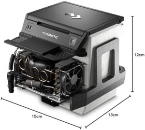 Center Console Refrigerator 12 Can, portable car fridge, cooling and warming functionality