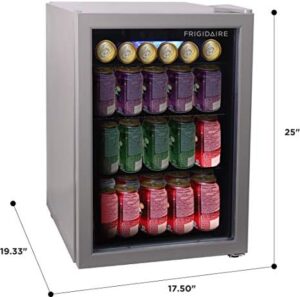 Frigidaire EFMIS9000AMZ Freestanding Beverage Center Fridge in Black, Perfect for 88 Cans or 25 Bottles