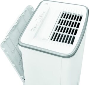 Frigidaire FGAC5044W1 Portable 50 Pint Dehumidifier with Wi-Fi, White, and Energy Star Certification