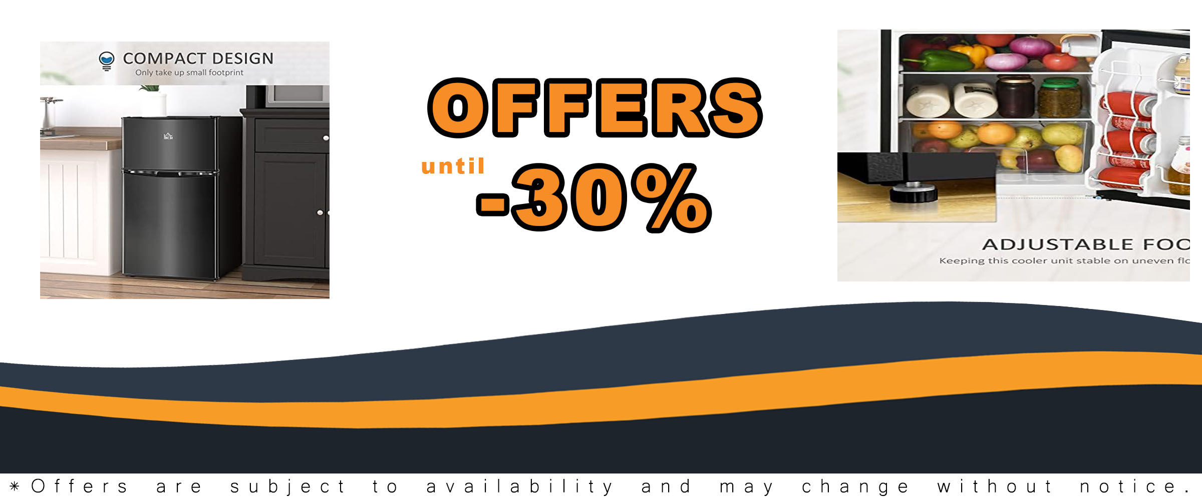HOMCOM Mini Fridge with Freezer - Compact and stylish black refrigerator perfect for bedrooms, dorms, or kitchens
