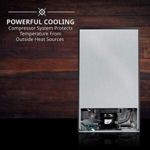 Ivation 28 Bottle Wine Cooler Refrigerator with Digital Temperature Control  