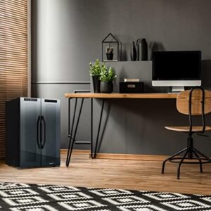 Luma® Shadowᵀᴹ Series Wine Cooler Refrigerator with Mirrored Glass Door
