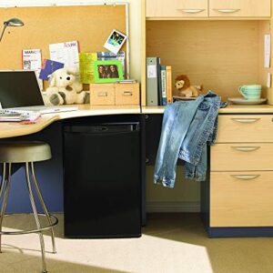 Danby DAR026A1BDD-6 2.6 Cu.Ft. Mini Fridge, Compact and Energy Efficient Refrigerator for Bedroom, Office, or Bar