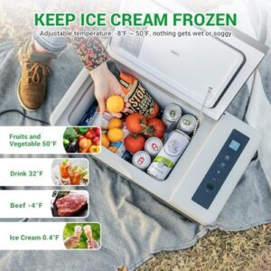 F40C4TMP 12 Volt Refrigerator - Portable Freezer for Camping and Road Trips
