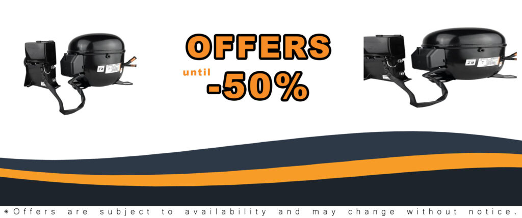 NT6222GKV Embraco Refrigerator Compressor 230V with R404a refrigerant, energy-efficient and durable
