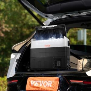 VEVOR Car Refrigerator, 12 Volt Portable Freezer for Outdoor, Camping, and RV