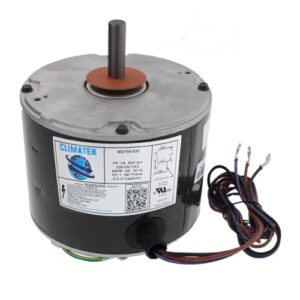 ClimaTek Upgraded 1/8 HP Condenser Fan Motor for air conditioning units