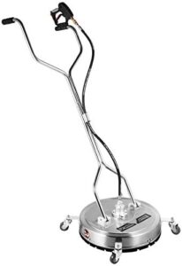 VEVOR Surface Cleaner 20 inch for Pressure Washer with Casters and Rotating Stainless Steel Rod
