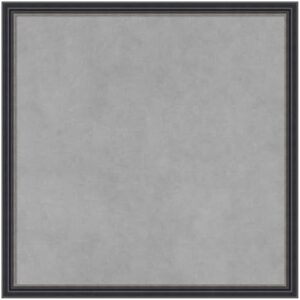Amanti Art Framed Magnetic Board in black narrow frame, perfect for office, kitchen, or mudroom