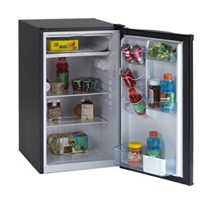 Avanti AVARM4416B Refrigerator with Glass Shelves and Energy Star rating