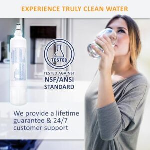 Water Filter Replacement for Sub-Zero Refrigerator, 4 Pack - High-Quality Filtration