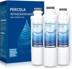 MIWF6200 Water Filter, compatible with Sharp, Thor Kitchen, Zline, and Midea refrigerators, providing clean, crisp water.