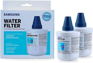 Samsung DA29-00003G Aqua-Pure Plus Refrigerator Water Filter Pack of 2 - Front View