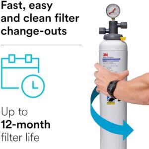 3M Water Filtration Products Filter System with high flow rate and large capacity