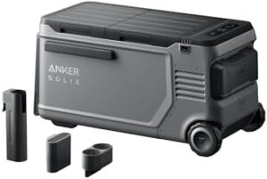 Anker SOLIX EverFrost 2 58L Cooler with Road Trip Kit, Electric Cooler for Camping, Travel, and Fishing  