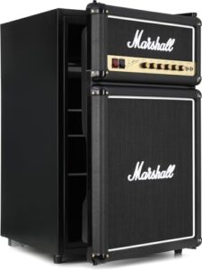 Marshall Black 4.4 High Capacity Bar Fridge with Internal Freezer