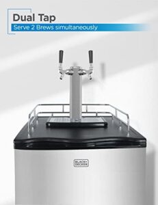 BLACK+DECKER BBD20HS, 6.1 Cu. Ft. Draft Machine Beer Kegerator