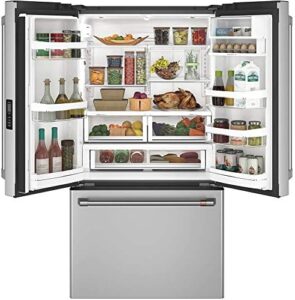 Cafe CWE23SP2MS1 Matte Collection Series 36 Inch Counter Depth French Door Refrigerator