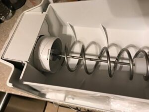 Ocimocylo WR17X11447 GE Refrigerator Bucket and Auger Assembly_#Parts-Bay