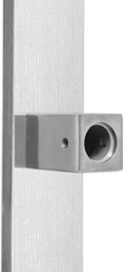 48inch/1200mm Square Door Pull Handles Square Solid Standoffs Heavy-Duty Commercial Grade-304 Stainless Steel Modern l Interior Exterior Door Pull Push Glass and Barn Door Handle Brushed Finish