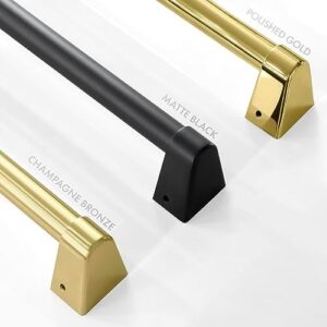 ZLINE Autograph 36 in. Counter-Depth Refrigerator with Bronze Traditional Handles (RFMZ-W-36-CB)