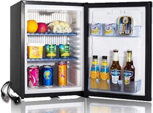 SMETA Update 12 Volt RV Refrigerator Mini Fridge with Lock Truck Refrigerator Freightliner Cascadia Drivers DC 12V|110V Compact Small Fridge Upright Deep Freezers Camper Wheeler 36 qt 1.2 cuft
