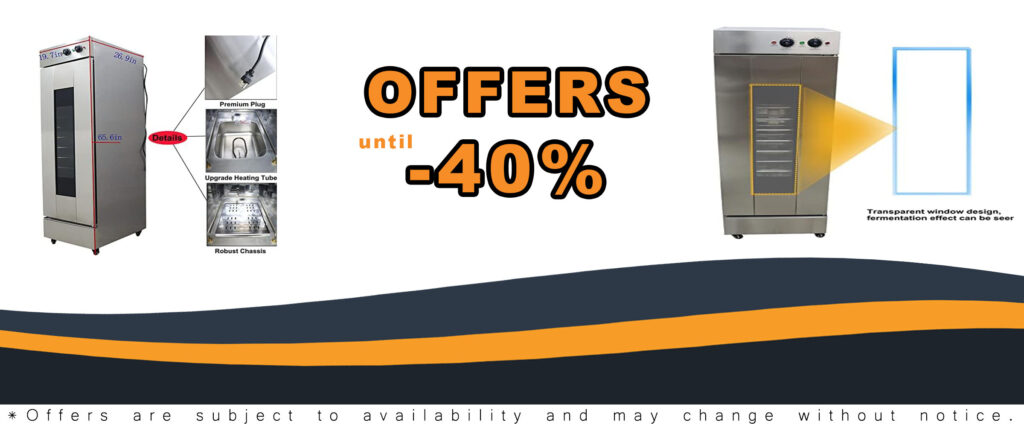 TECHTONGDA Dough Heater Proofer Cabinet with 13 Trays, ideal for professional bread and pizza dough proofing