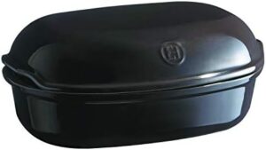 Emile Henry Charcoal Artisan Bread Baker 3.0L – High-quality ceramic bread baker for artisan-style loaves  