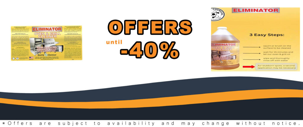 Quality Chemical Oven Cleaner & Grill Cleaner – Heavy-Duty, Fast-Acting Degreaser for Ovens and Grills