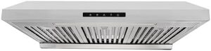 Vesta Arlington 850cfm Under Cabinet Stainless Steel Range Hood with Twin Turbo Motors and Touch Screen Controls 