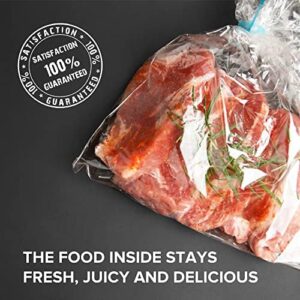 Clear Turkey Oven Bags for Cooking, Baking, and Roasting - Smell Proof and Heat Resistant  