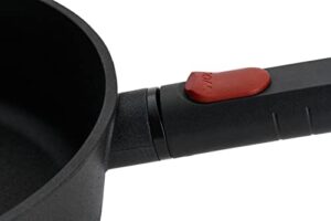 Woll Eco Logic QXR Cast High Rim Pan with removable handle, PFAS-free non-stick coating, and induction compatibility  