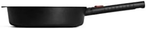 Woll Eco Logic QXR Cast High Rim Pan with removable handle, PFAS-free non-stick coating, and induction compatibility  