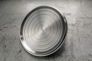 Saveur Selects Enameled Cast Iron Braiser in Classic Blue with Stainless Steel Lid, 4-1/2-Quart Dutch Oven from the Voyage Series 
